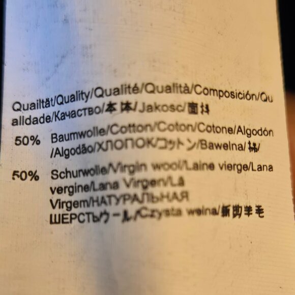 Hugo Boss Mens 1/4 Zip Wool Blend Sweater - Picture 9 of 12